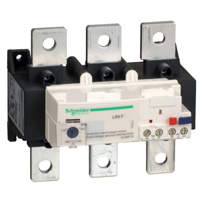 Schneider Electric LR9F Overload Relay 1NO + 1NC, 300 → 500 A F.L.C, 630 A Contact Rating, 100 W, TeSys