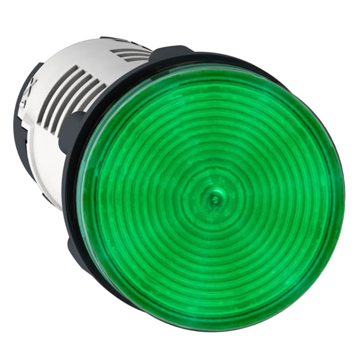 XB7EV03BP Schneider Electric Schneider Electric XB7 Panel Mount Green LED Pilot Light 22mm Cutout IP20 IP65 26.4 V ac 30V dc 610 2691 RS Components