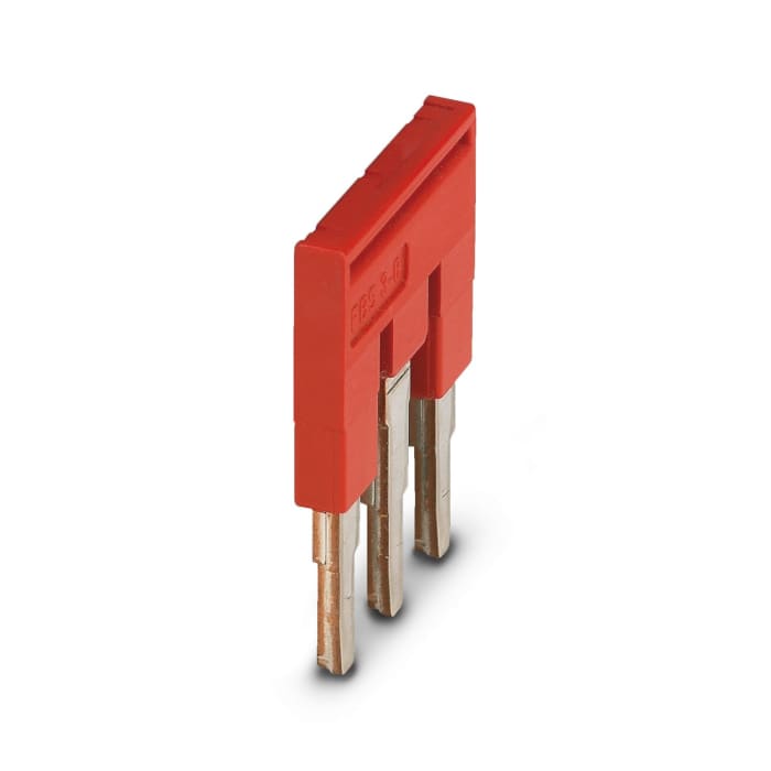 Phoenix Contact FBS3-6 Series Plug-in Bridge for Use with DIN Rail Terminal Blocks, 32A