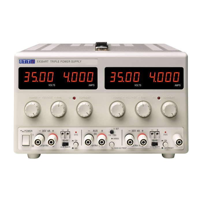 Aim-TTi EX-R Series Digital Bench Power Supply, 0 → 35V, 0 → 4A, 3-Output, 305W