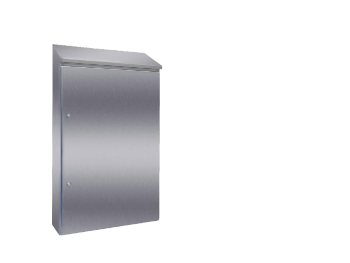 Coffret mural Rittal HD en Acier inoxydable 304, Hauteur 1250 mm, Largeur 810 mm, Profondeur 300mm, RAL 5010, IP66
