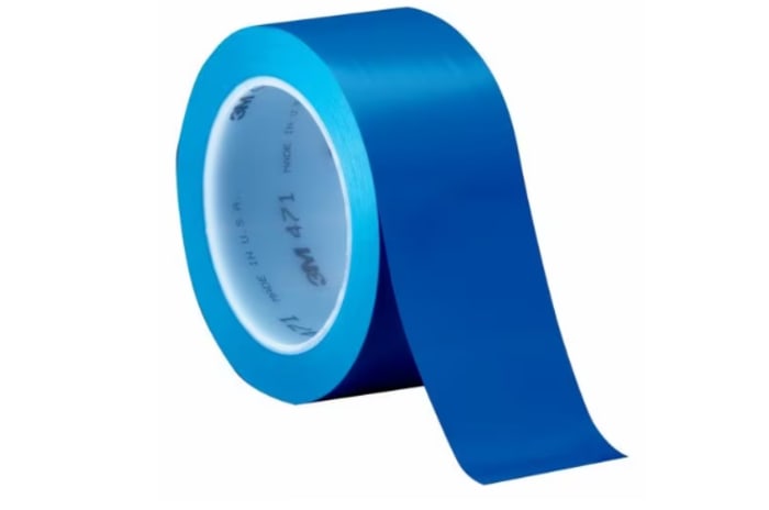 3M™ Vinyl Tape 471, Yellow, 50 mm x 33 m, 0.14 mm