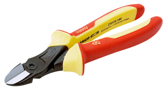 Pince coupante latérale Bahco, 180 mm, capacité 4mm