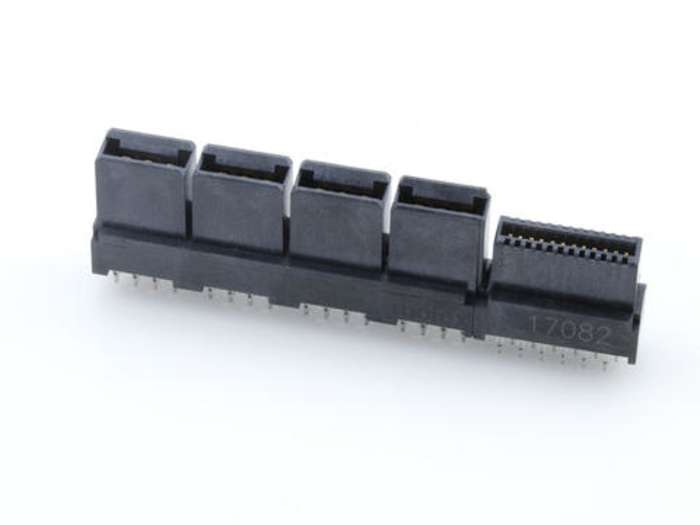 Molex EXTreme LPHPower Series Straight Through Hole Mount Heavy Duty Power Connector, 32-Contact, 1.27mm Pitch,