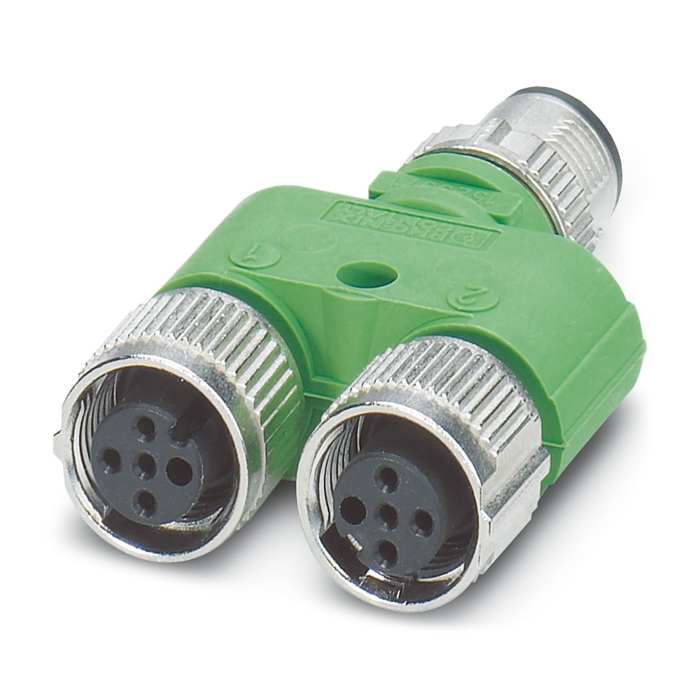 1523971 Phoenix Contact | Phoenix Contact 5 Pole M12 Plug to 2 Pole M12 ...