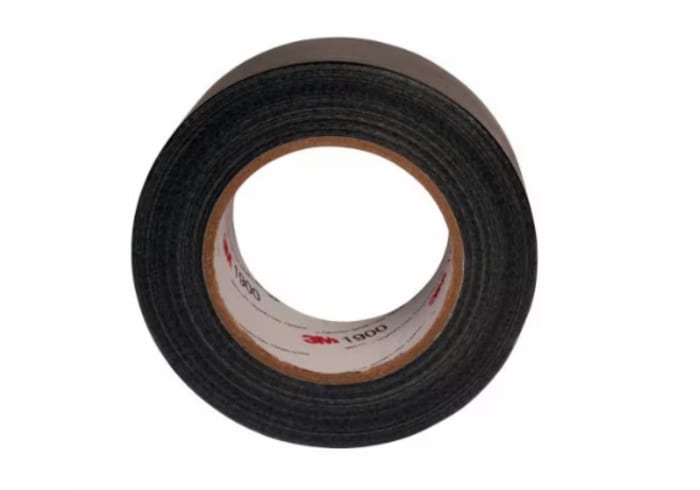 3M VALUE DUCT 1900 Scotch 1900 Duct Tape, 50m x 50mm, Black - RS