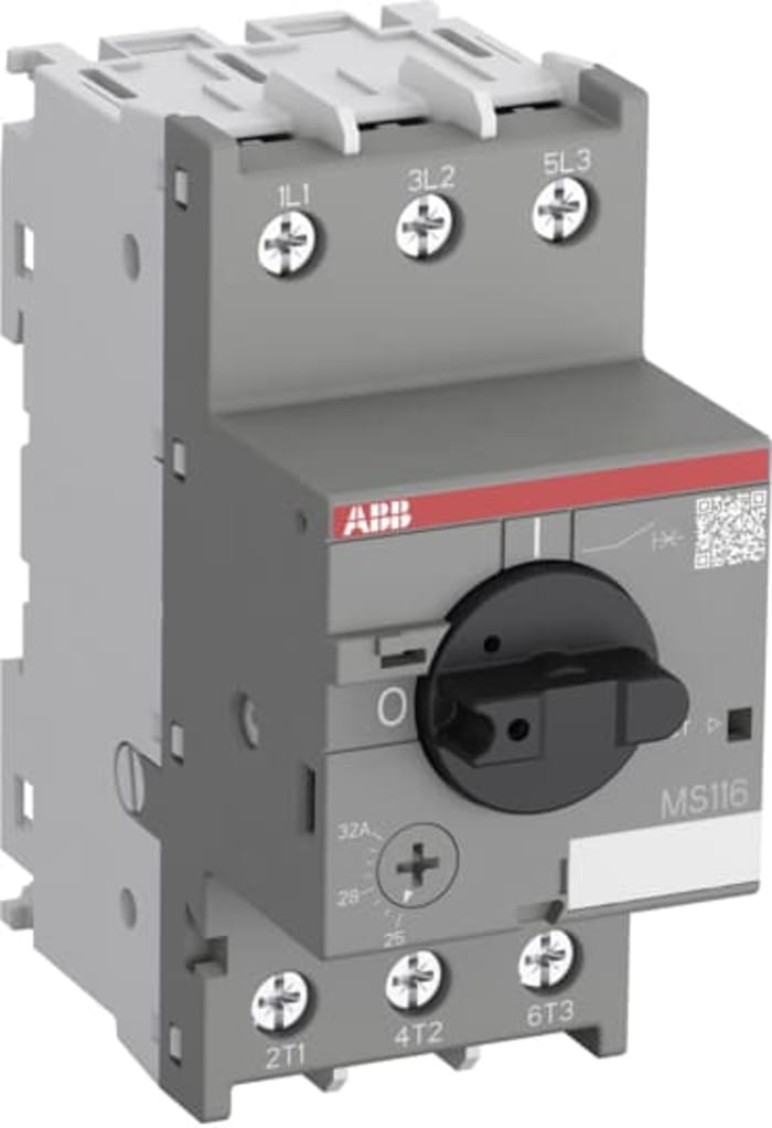 1SAM250000R1014 MS116-25 ABB | ABB 20 → 25 A MS Range Motor Protection ...