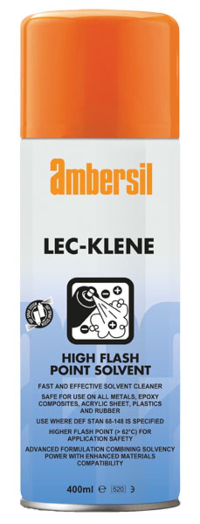 Ambersil LEC-KLENE Electrical Cleaner 400 ml Aerosol