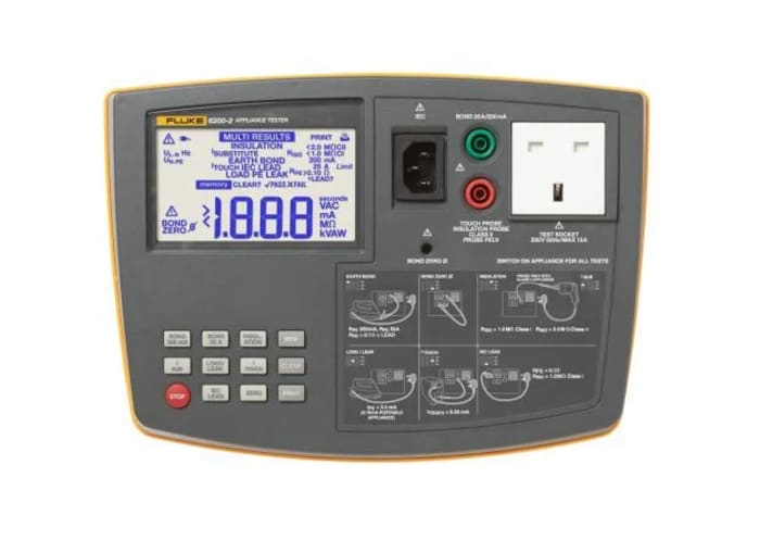 Fluke 6200-2 PAT Testing Kit, Class I, Class II Test Type