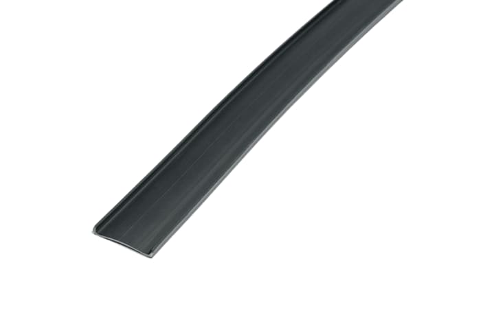 HellermannTyton Self Adhesive Black Cable Tie Mount 8.3 mm x 25m, 8.3mm Max. Cable Tie Width