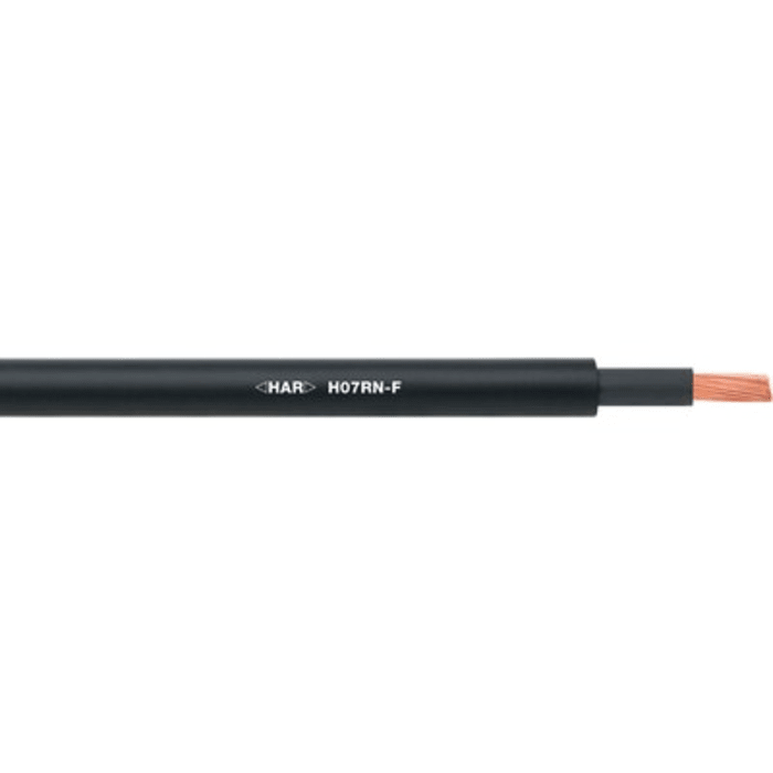 16001053 Lapp | Lapp H07RN-F 4 Core, Black Power Cable 60 °C, 50 m ...