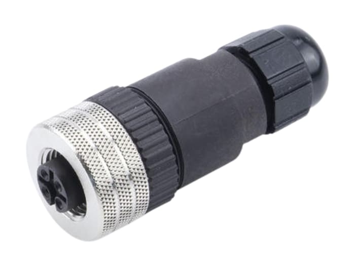 Molex Circular Connector, 4 Contacts, Cable Mount, M12 Connector, Socket, Female, IP67, Micro-Change Series