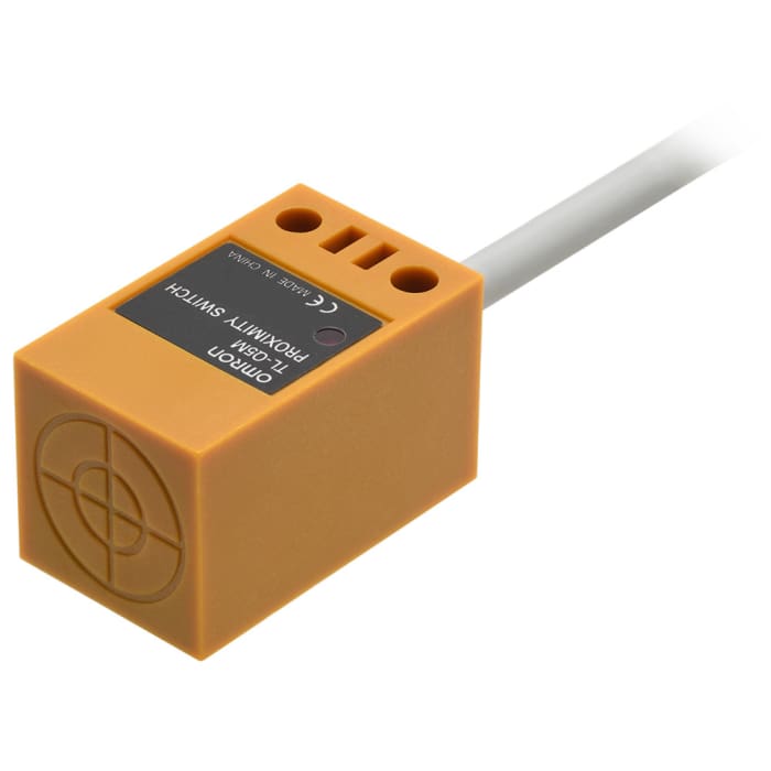 Omron Inductive Block Proximity Sensor, 5 mm Detection, 2-Wire NO, 12 → 24 V dc