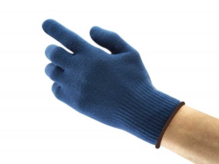 Ansell VersaTouch Blue Acrylic Thermal Work Gloves, Size 9