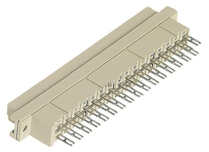 HARTING DIN 41612 32 Way 5.08mm Pitch, Type D Class C2, 2 Row, Straight DIN 41612 Connector, Socket