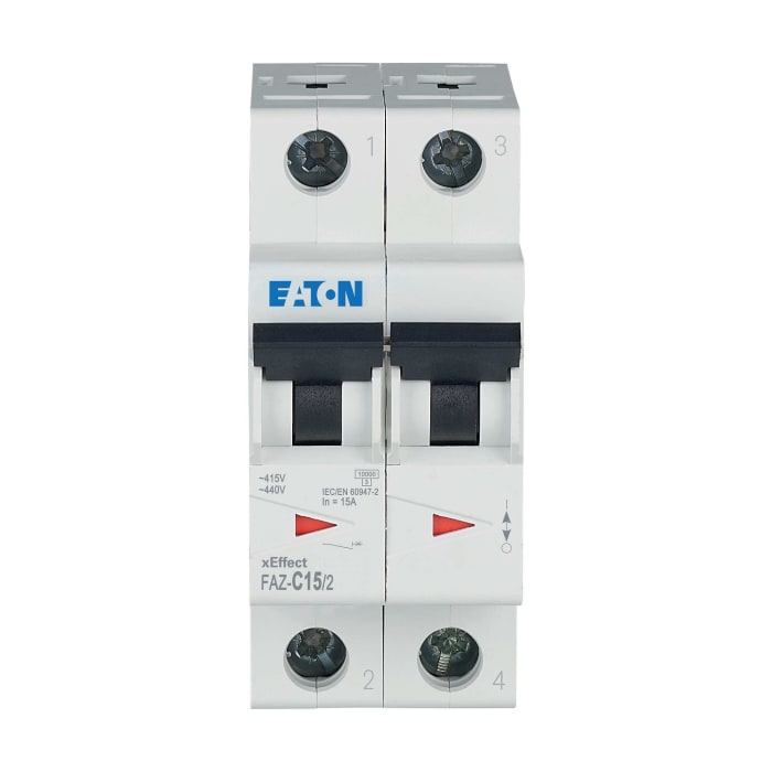 Eaton FAZ-C15/2 Малогабаритный автоматический выключатель MCB