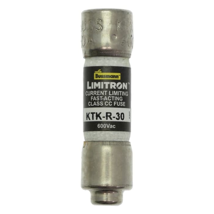 Eaton 30A F Melamine Cartridge Fuse, 10 x 38mm