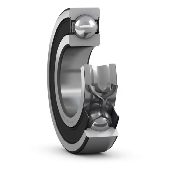 SKF W6003-2RS1 Single Row Deep Groove Ball Bearing- Both Sides Sealed 17mm I.D, 35mm O.D
