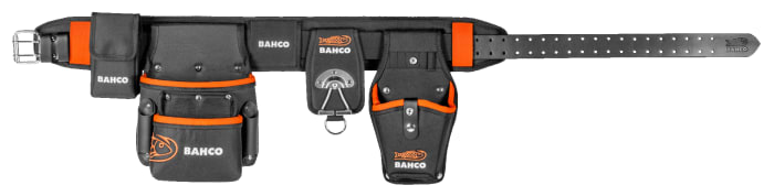 Bahco Leather, Nylon, 2 Pocket Tool Belt