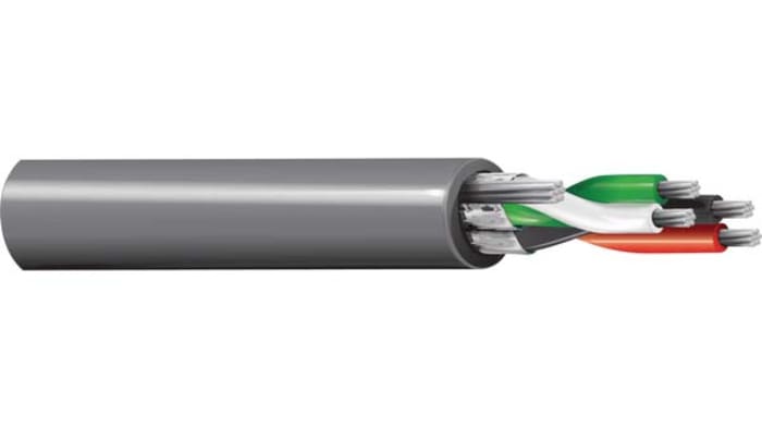 Belden YE00418 Series Multipair Industrial Cable, 2 Pairs, 0.33 mm², Screened, 22 AWG, 152m, Screened Shield, Twisted