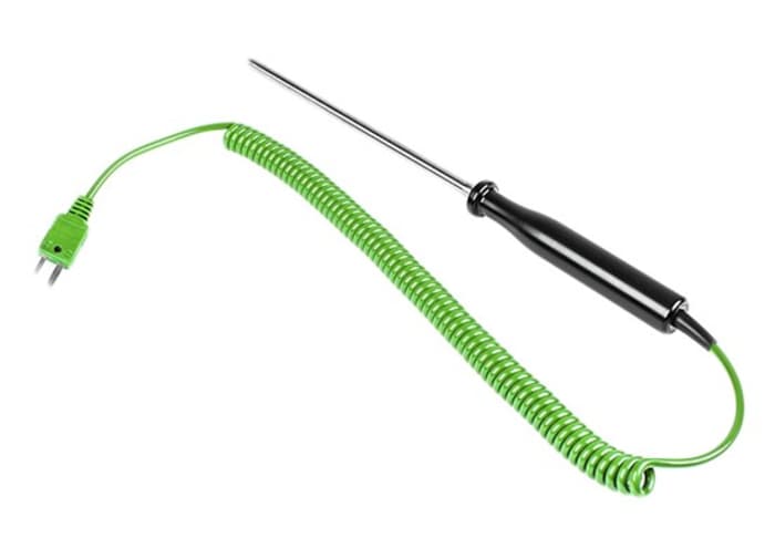 RS PRO K Temperature Probe, 300mm Length, 3.3mm Diameter, +400 °C Max