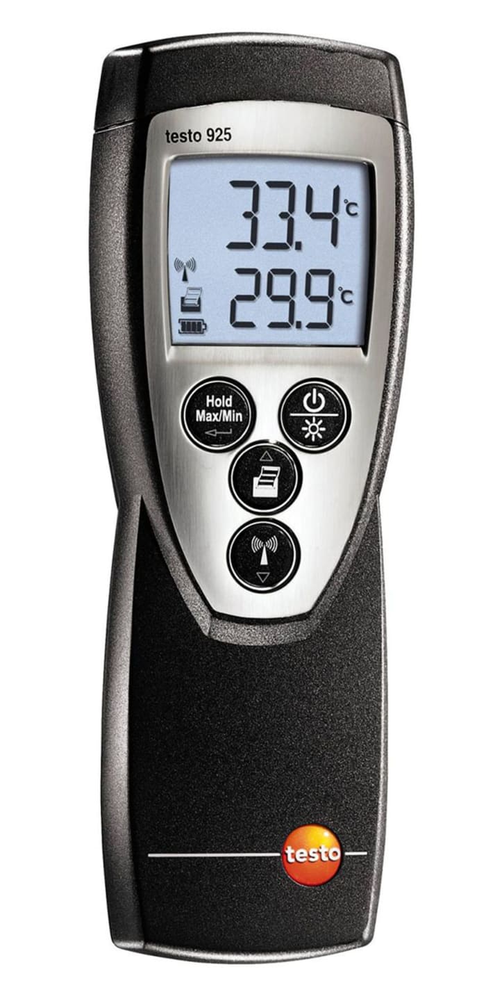 0560 9250 Testo Testo 925 K Input Wired Digital Thermometer With UKAS