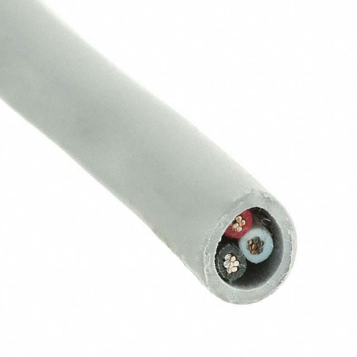 Alpha Wire Alpha Essentials LSZH Communication & Control Series Data Cable, 3 Cores, 0.56 mm², Unscreened, 20 AWG, 30m,
