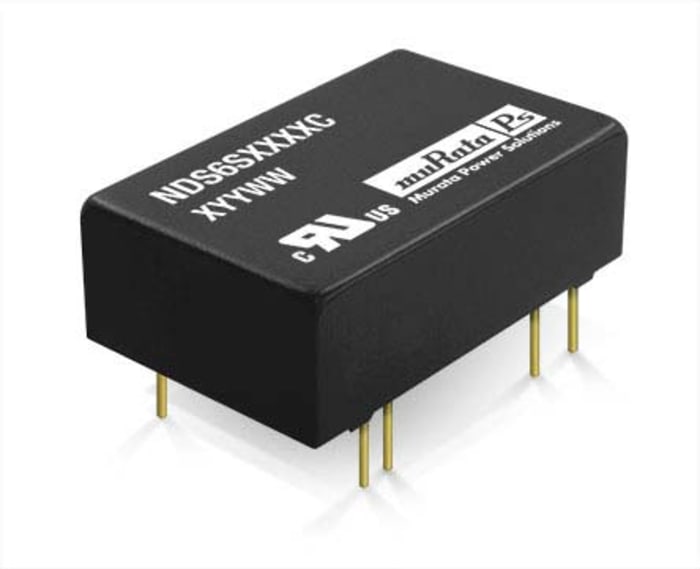 Murata İzoleli DC-DC Dönüştürücüsü, 18 → 36 V dc / 5V dc, 6W, G/Ç İzolasyonu: 1,5kV dc