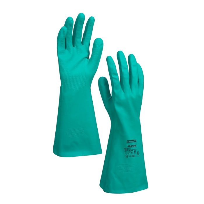 Gants réutilisables Kimberly Clark, Taille 10, Résiste aux produits chimiques, 24, Vert