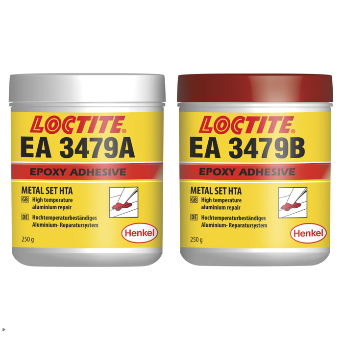 Loctite Hysol 3479 Grey 500 g Epoxy Resin Adhesive Can for Aluminium