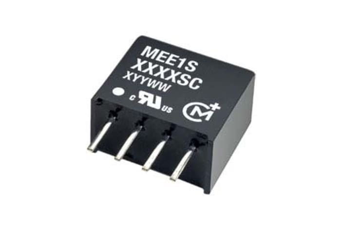 Murata Power Solutions MEE1 DC/DC Converter, 26.4V dc Input, 21.6V Input 1 W, 85 °C Max Temp -40 °C Min Temp DIP