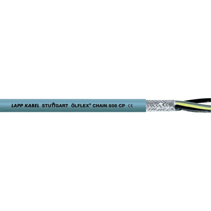Lapp ÖLFLEX Multicore Cable, 4 Cores, 0.75 mm², Screened, 50m, Grey Polyurethane PUR Sheath, 18 AWG