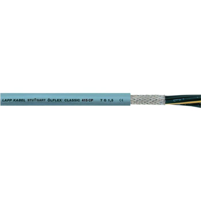 Lapp ÖLFLEX Multicore Cable, 4 Cores, 0.75 mm², Screened, 50m, Grey Polyurethane PUR Sheath, 18 AWG