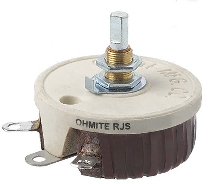 Arcol Ohmite 50W 500Ω Rheostat 0.316A, RJS500E