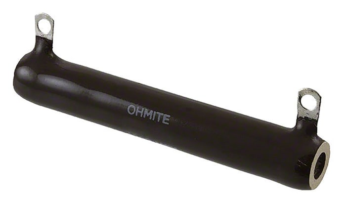 Resistencia de montaje en panel Arcol Ohmite, 250kΩ ±5% 50W, Esmalte vítreo, Soldadura, Bobinado