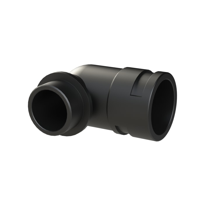 PMA Conduit Black, Cable Conduit Fitting, 36 mm Nominal Size, M40, Polyamide 6, Black IP68  rating