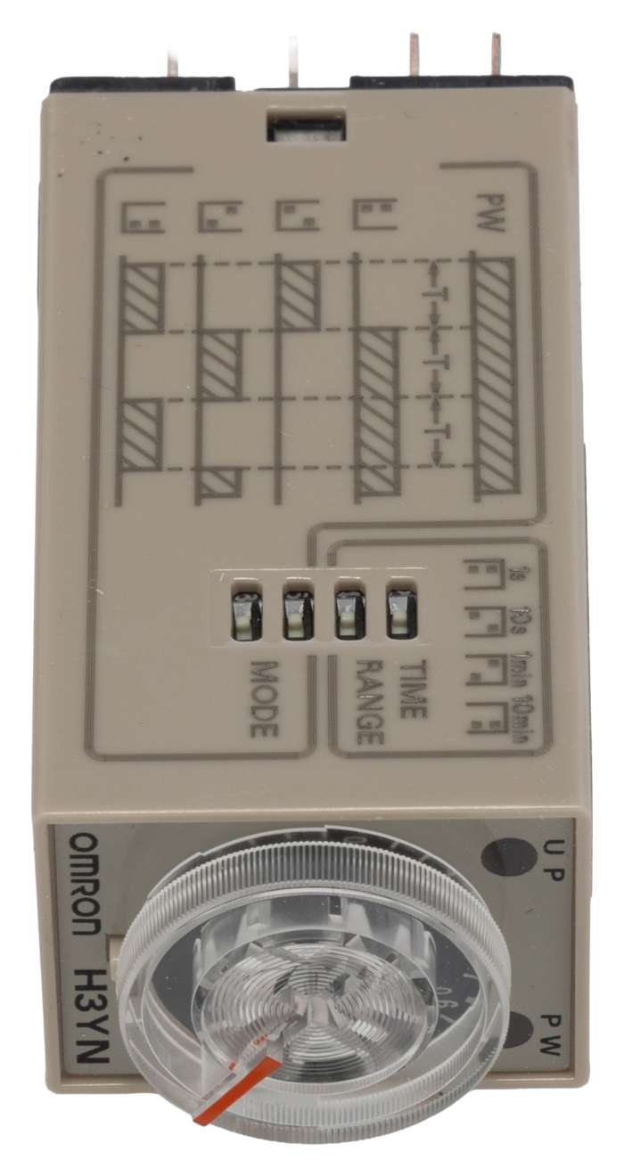 H3YN-2 AC200-230 Omron | Omron H3YN Series DIN Rail Timer Relay, 2 ...