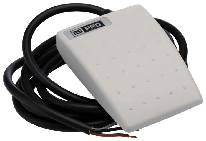 Interrupteur à pédale RS PRO Usage général Momentanée, Thermoplastique SPCO 3A 250 V c.a.
