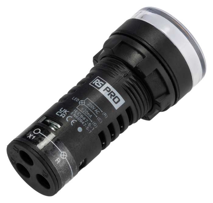 RS PRO Plastic Pneumatic Fitting, 10 mm Push-in 8 mm Push-in