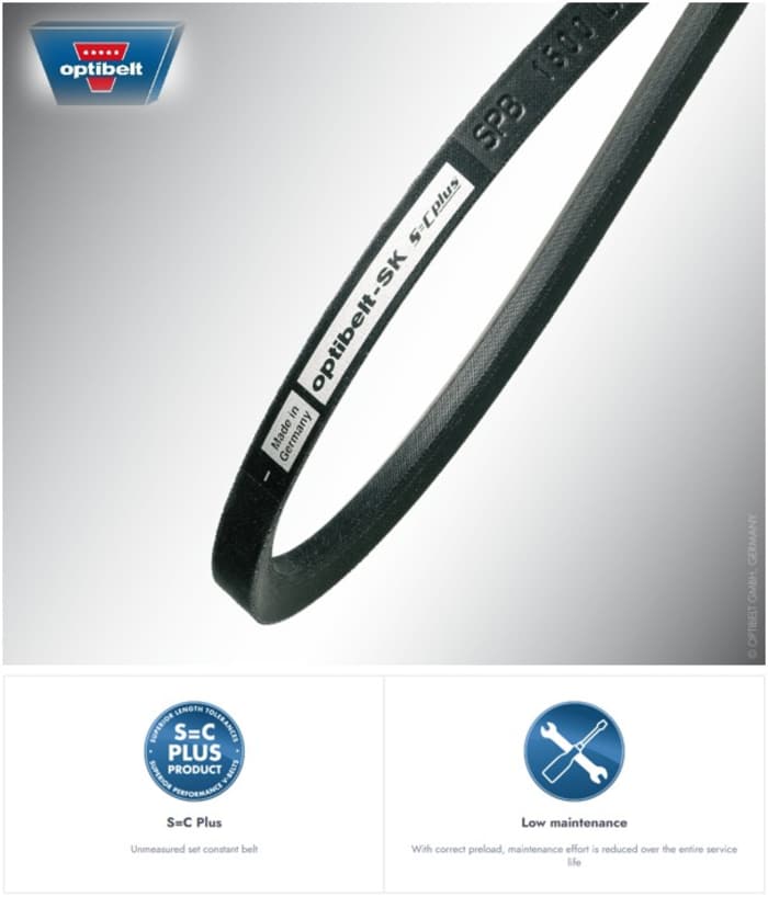 SPZ 1120 OPTIBELT | Correa trapezoidal, OPTIBELT 1082 mm 2200 mm