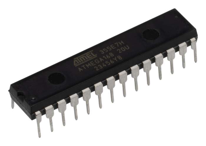 Microchip ATMEGA168-20PU, 8 bit AVR, ATMEGA168 Microcontroller, 20 MHz, 16kB FLASH, 28-Pin PDIP