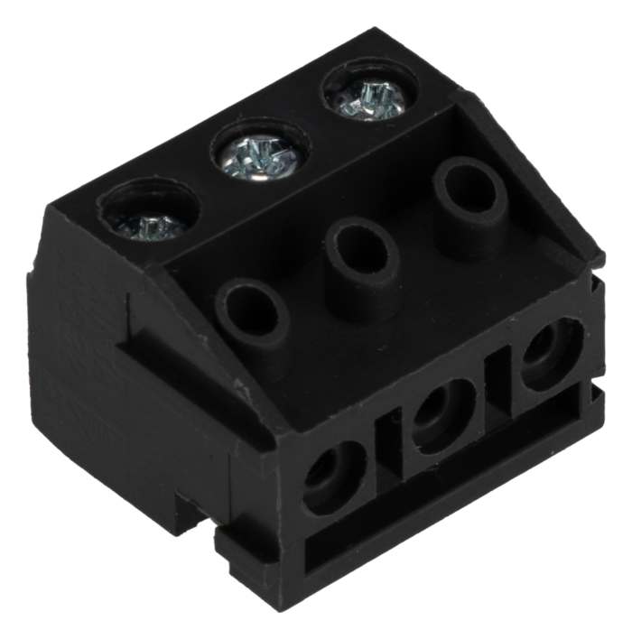 RS PRO XY332 Series Straight Through Hole PCB Header, 3 Contact(s), 1 Row, Shrouded