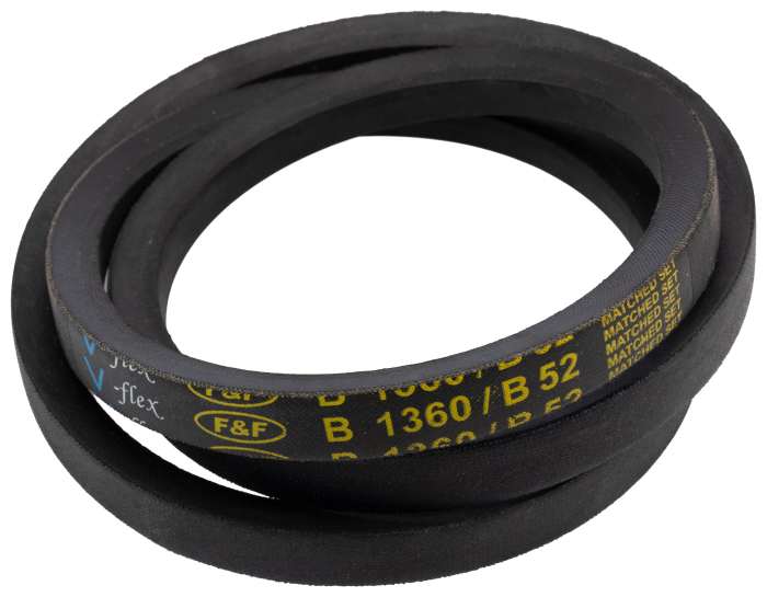 RS PRO Drive Belt, belt section B 1320 mm, 1320 mm Length