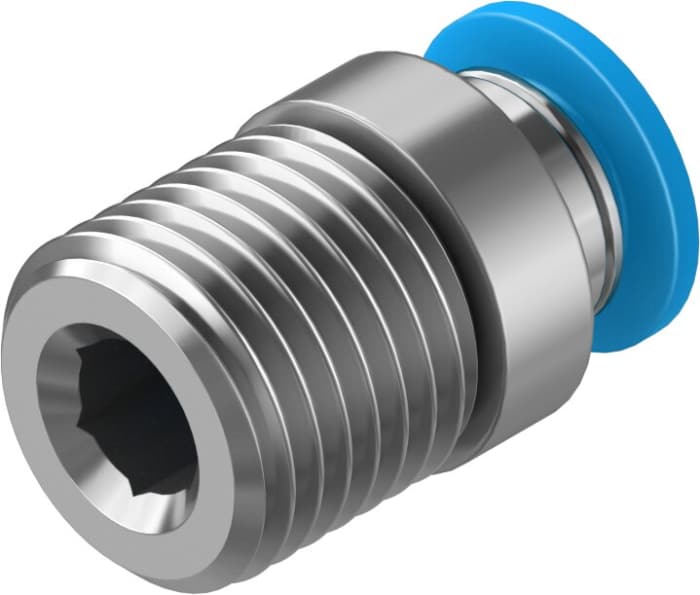 QS-1/4-6-I Festo | Festo QS Series, 153014 Pneumatic Fitting 6mm