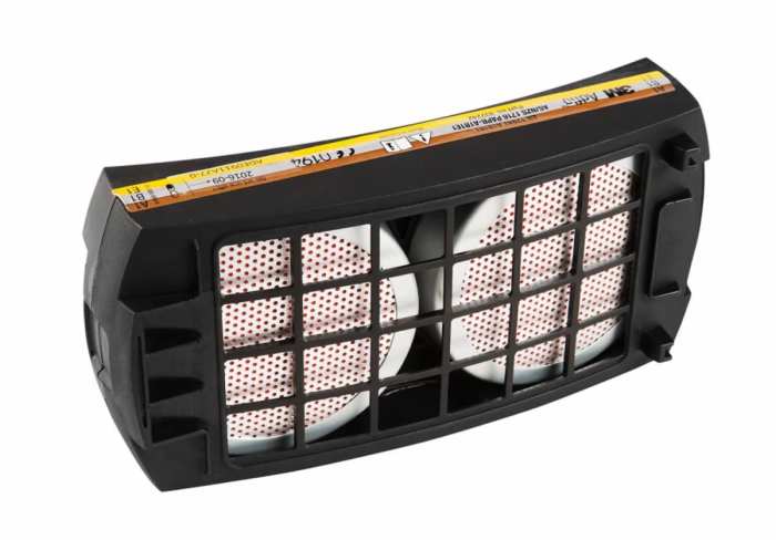 3M Gaz Filter for use with Adflo Powered Air Purifying Respirators