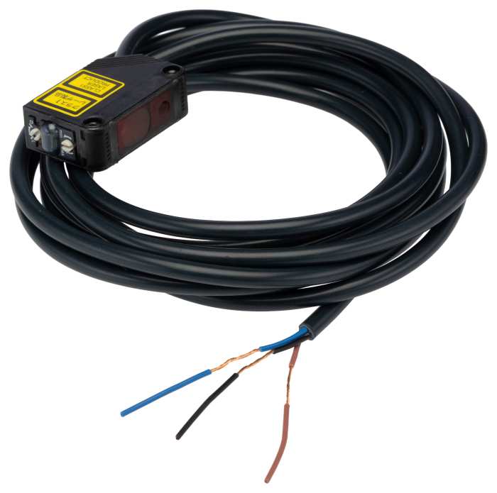 E3Z-LL61 2M Omron | Omron Background Suppression Photoelectric Sensor ...