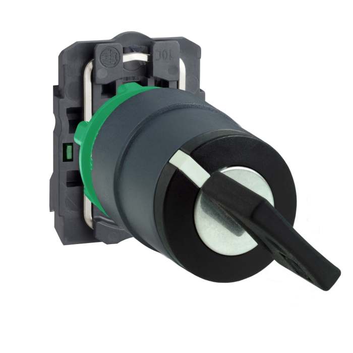 Schneider Electric Key, Stay Put Rotary Switch Selector Switch - 2 Positions