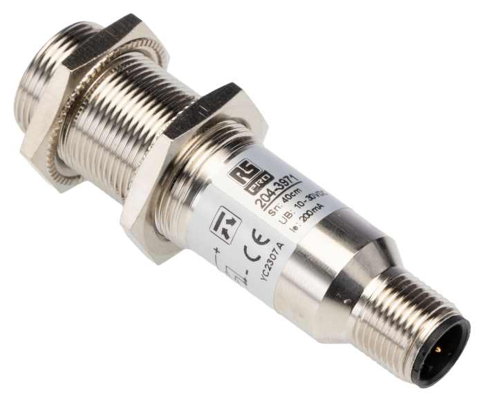 RS PRO Diffuse Reflection Photoelectric Sensor, Cylindrical Sensor