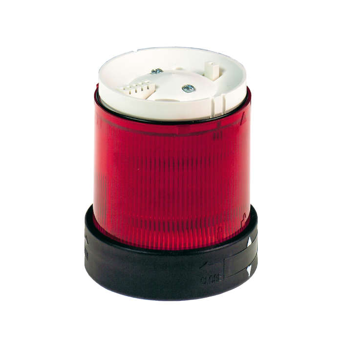 Schneider Electric XVB Series Red Steady Effect Beacon Tower, LED Bulb 24V ac/dc, AC/DC, IP66, IP65