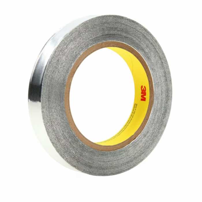 7100053636 3M | 3M 425 Conductive Metallic Tape, 19mm x 55 m +149 °C ...